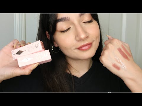 ASMR ~Tingly~ Tapping Makeup Haul (Lots of Whispering, Mouth Sounds, Scratching)