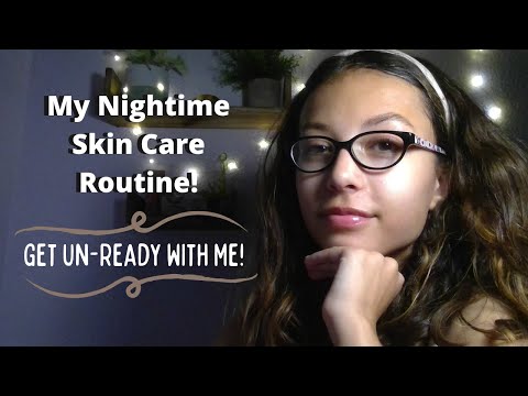 ASMR - My Nightime Skin Care Routine!