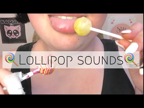 ASMR - Lolipop Eating/Mouth Sounds 😛🍭