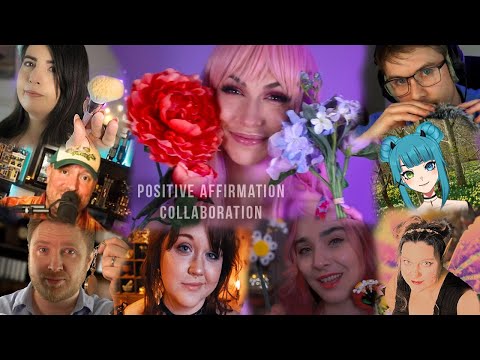 ASMR Collaboration | Positive Affirmations For Everyone | ASMR for Self- Confidence