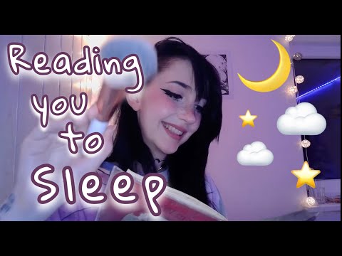 ASMR ☾ 𝑹𝒆𝒂𝒅𝒊𝒏𝒈 𝒚𝒐𝒖 𝒕𝒐 𝑺𝒍𝒆𝒆𝒑 [bed-time story reading, Alice in Wonderland + face brushing]