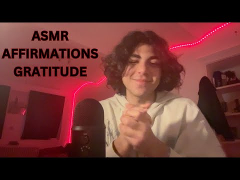 ASMR Affirmations For Gratefulness (whispered)