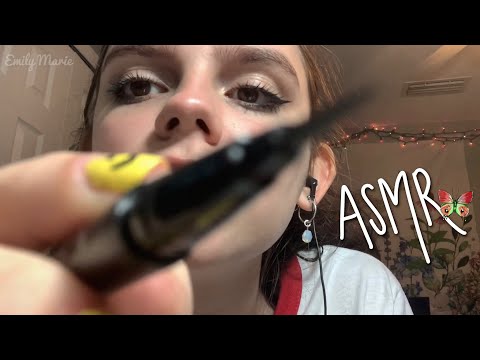 ASMR Best Friend Does Your Makeup! | Gum Chewing | 1 HOUR