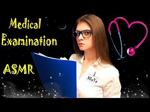ASMR Doctor Fast Medical EXAM Roleplay (#ASMR Light Triggers, Cranial Nerve)