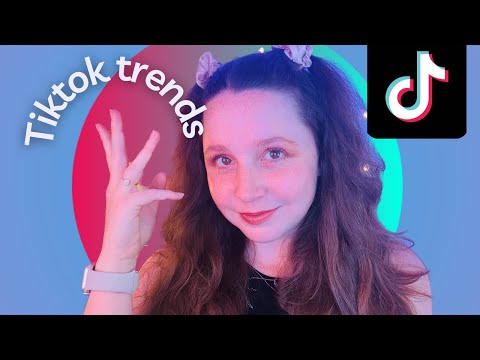 Trying Popular Tiktok ASMR Trends