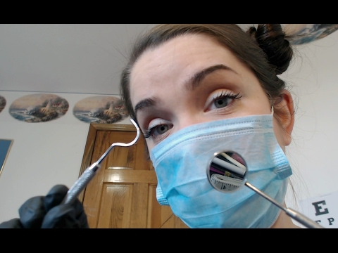 ASMR Dentist - Light Scratching, Tapping, Gloves and Touching