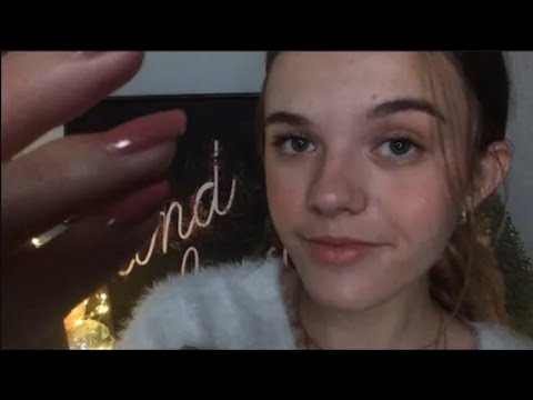 ASMR Positive Affirmations & Relaxing Hand Movements (up close)