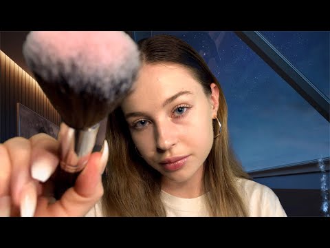 ASMR For The Best Sleep EVER 💤| Tapping, Soft Whispers, Energy Rain, Face Brushing & Book Reading