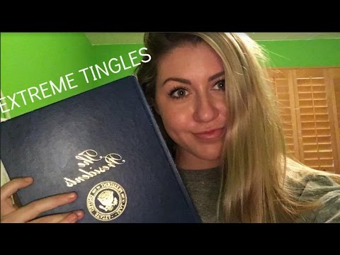 ASMR EXTREMELY RELAXING: Whispered, page flipping, scratching, tapping, and anticipation