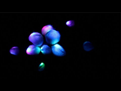 ASMR Authentic LED Gloves Hand Movements ~ 20K Celebration with 20 Trigger Words 🔅 Fisheye Lens