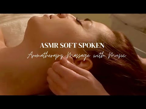 ASMR Gentle Aromatherapy Massage of the Face, Neck, Shoulders & Ears for the Best Sleep Ever!!