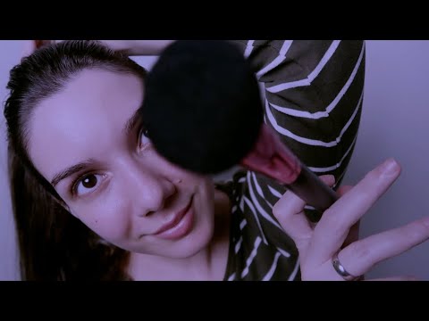 ASMR: MOUTH SOUNDS, PINCEL, TOQUES NA LENTE, tudo isso CONVERSANDO COM VOCÊ | Vídeo Para Dar Soninho