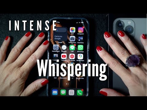 ASMR ITA 📱 COSA C'È NEL MIO iPhone 13 Pro Max 📱Intense Whispering
