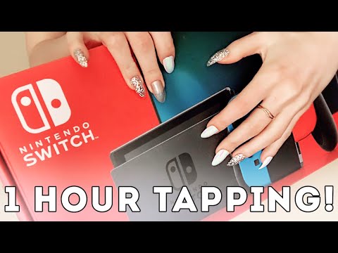 ASMR 1 Hour Gentle Tapping on Boxes! ✨ (with scratching, no talking)