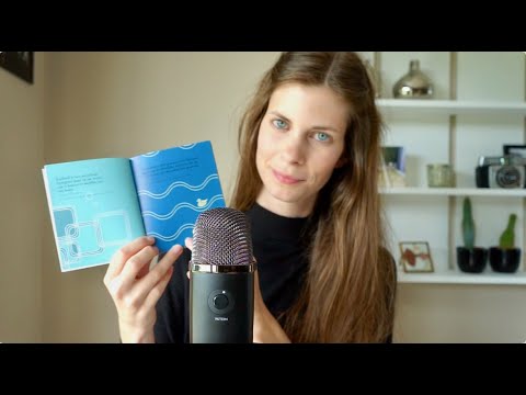 ASMR | quote #6 (Dutch whisper) - relaxing tapping & scratching