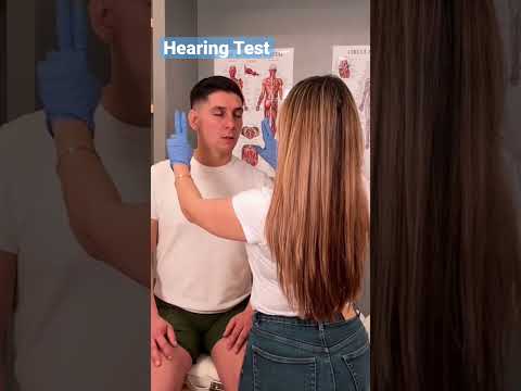 ASMR [Real Person] Cranial Nerve Exam | Hearing Test