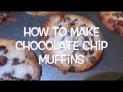 How to make chocolate chip muffins, yum!