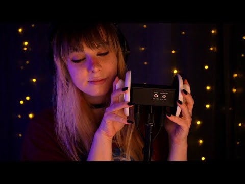 ASMR | super sensitive ear mic attention & whispering - layered background sounds