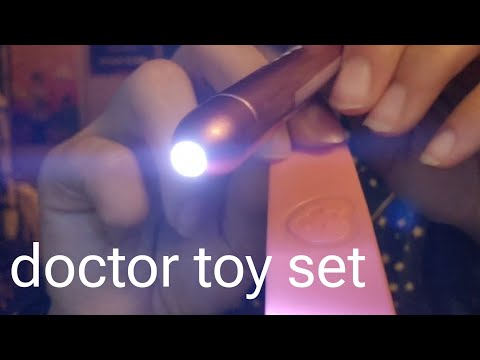 ASMR Doctor roleplay with toyset(checkup and negative energy extraction)