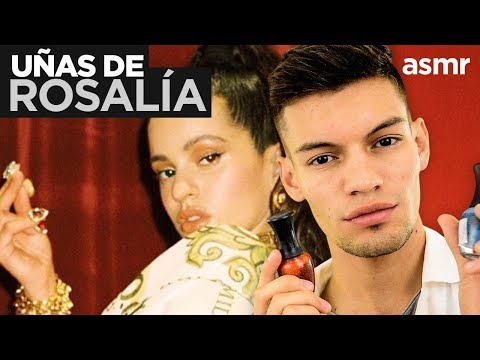 ASMR - Haciendo las uñas a La Rosalía | Nail salon - ASMR Español - Mol