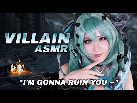 ASMR Roleplay - Enemies to Lovers ♥ ~ Captured by The Villain! (You're The Hero)