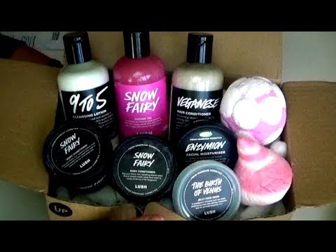 Lush Unboxing! Essentials & New Christmas Products!