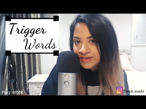 ASMR Triggers Words To Make You Zzz... | Breathing & Mouth Sounds [Part ✌]