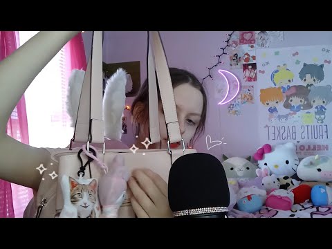 ASMR what's in my bag ♡ (whispered)