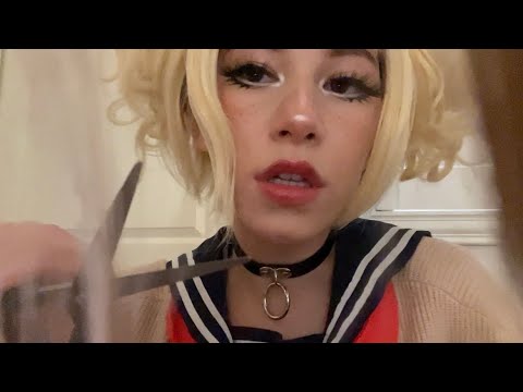 crazy girl cuts your hair (chaotic asmr)