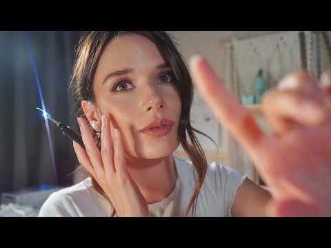 ASMR ✨Very Detailed Face Exam and Care - Roleplay For Sleep