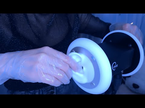 ASMR Brain Tingly Dry & Oil Ear Massage to Sleep in 1 hour 🫠 3Dio, Rubber Gloves / 耳マッサージ
