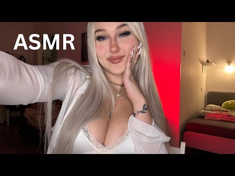 ASMR licking AHEGAO - Mouth Sounds DEEP In Your Ear w/ Tongue & EYE CONTACT
