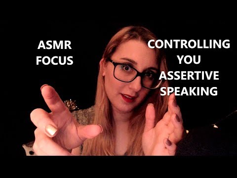 ASMR - The Ultimate FOCUS & Controlling YOU, Do as I Say, ASSERTIVE Talking "Twisted Reiki"