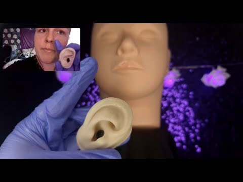 ASMR | Spit Painting With A Dummy Head (New Visual Trigger)