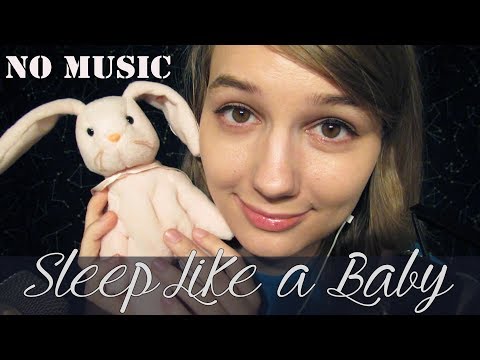 [NO MUSIC] ASMR Sleep Like a Baby (Try It!)🌛 Breathy Close Whisper, Bedtime Stories, Lullabies