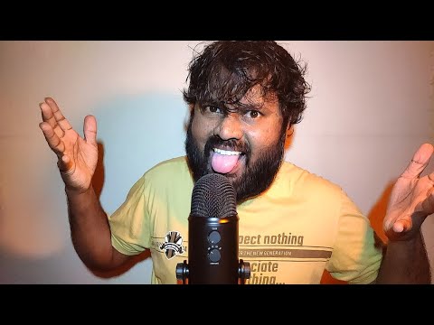 ASMR Mouth Sounds Hand Movements Male