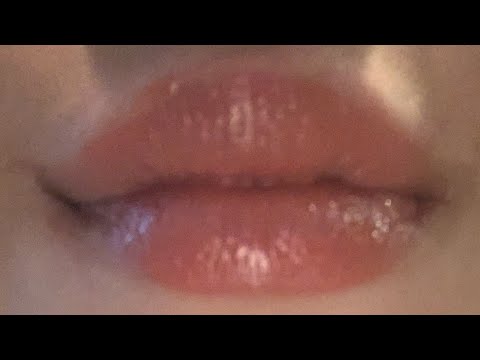 ASMR kissing sounds