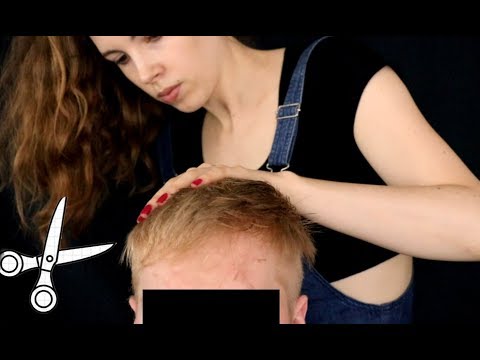 ASMR REAL MEN'S HAIRCUT