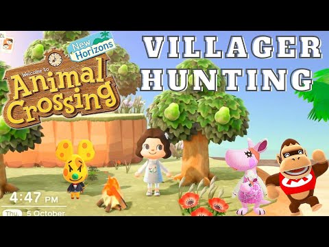 ASMR | Finding My DREAM Villager ~ VILLAGER HUNTING  | Animal Crossing New Horizons