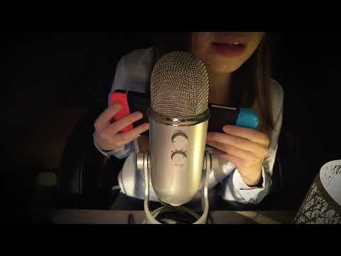 ASMR tapping relaxant sur des manettes