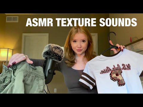 ASMR clothing sounds