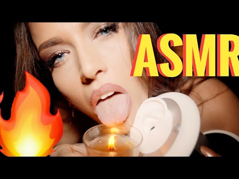 Relaxing Candle🔥Crackling Wood Sound #ASMR
