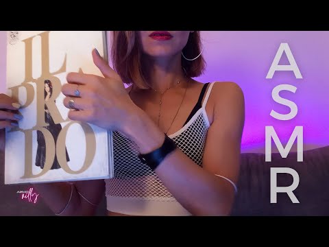 ASMR | Gum Chewing & Tapping, Page Turning, Page Flipping, Gum Cracking | Paper Sounds (No Talking)