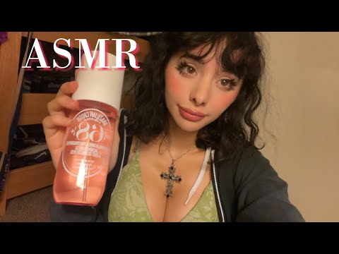 ASMR | 💓☺️Calming Whispering while Spritzing you