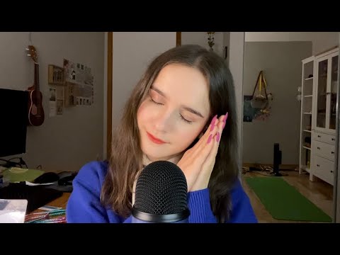 [ASMR] Mic Scratching (Whispered Ramble, No Cover & Foam Cover)