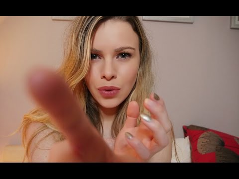 ASMR | KISSES AND GENTLE HAND MOVEMENTS FOR SLEEP AND RELAXATION