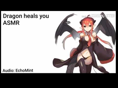 Dragon heals you ASMR| Anime| Roleplay