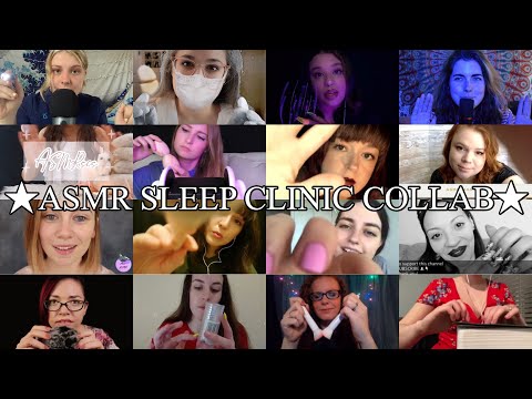 ASMR ULTIMATE SLEEP CLINIC COLLAB PART 1