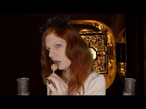ASMR | Licking Lollipop For A Sensual Atmosphere (Soft Whispering) | Mouth Sounds