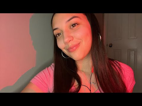 ASMR Saying my subscribers names 🥰 with hand movements, nail tapping, & hand sounds